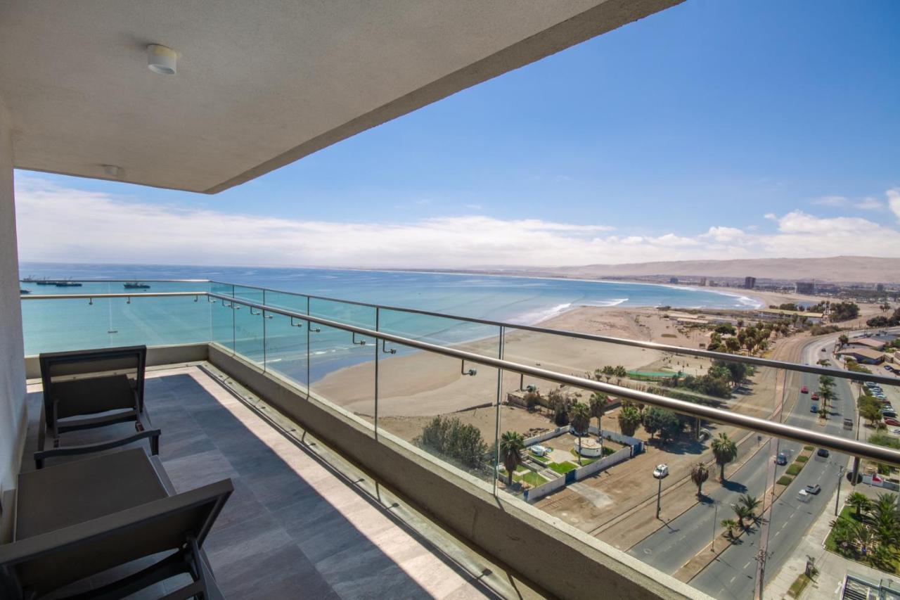Antay Hotel & Spa Arica Esterno foto View of the beach from a penthouse